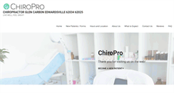 Desktop Screenshot of chiropro.com